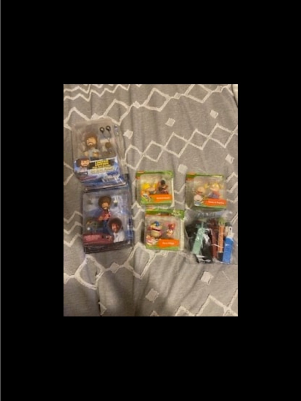 Collectible Kids Action Figures - Assorted Characters in Blue, Green, Yellow